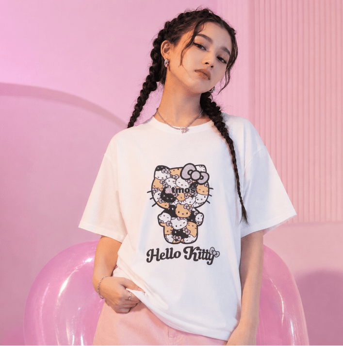 atmos pink x Kitty印花Tee(團購) - jbh852