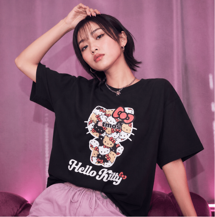 atmos pink x Kitty印花Tee(團購) - jbh852