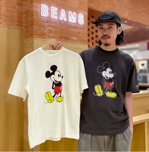 Beams x Champion x 米奇經典圖案Tee(團購) - jbh852