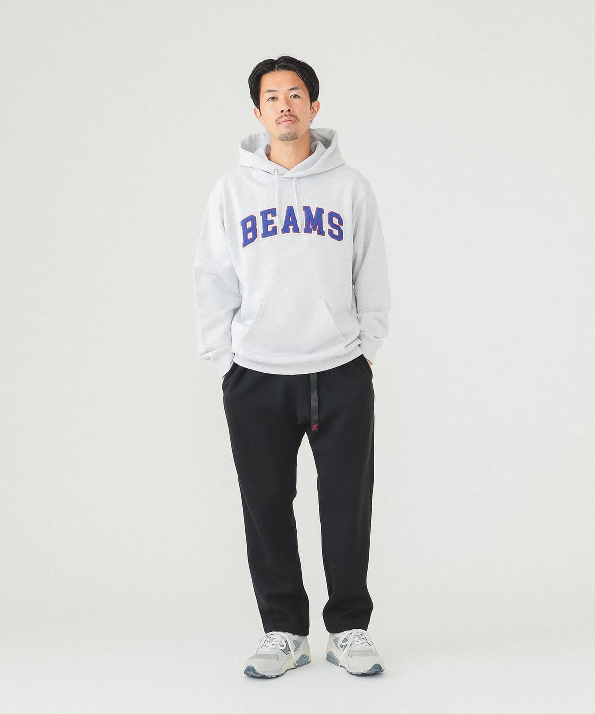 Beams毛巾繡字Hoodies(團購) - jbh852