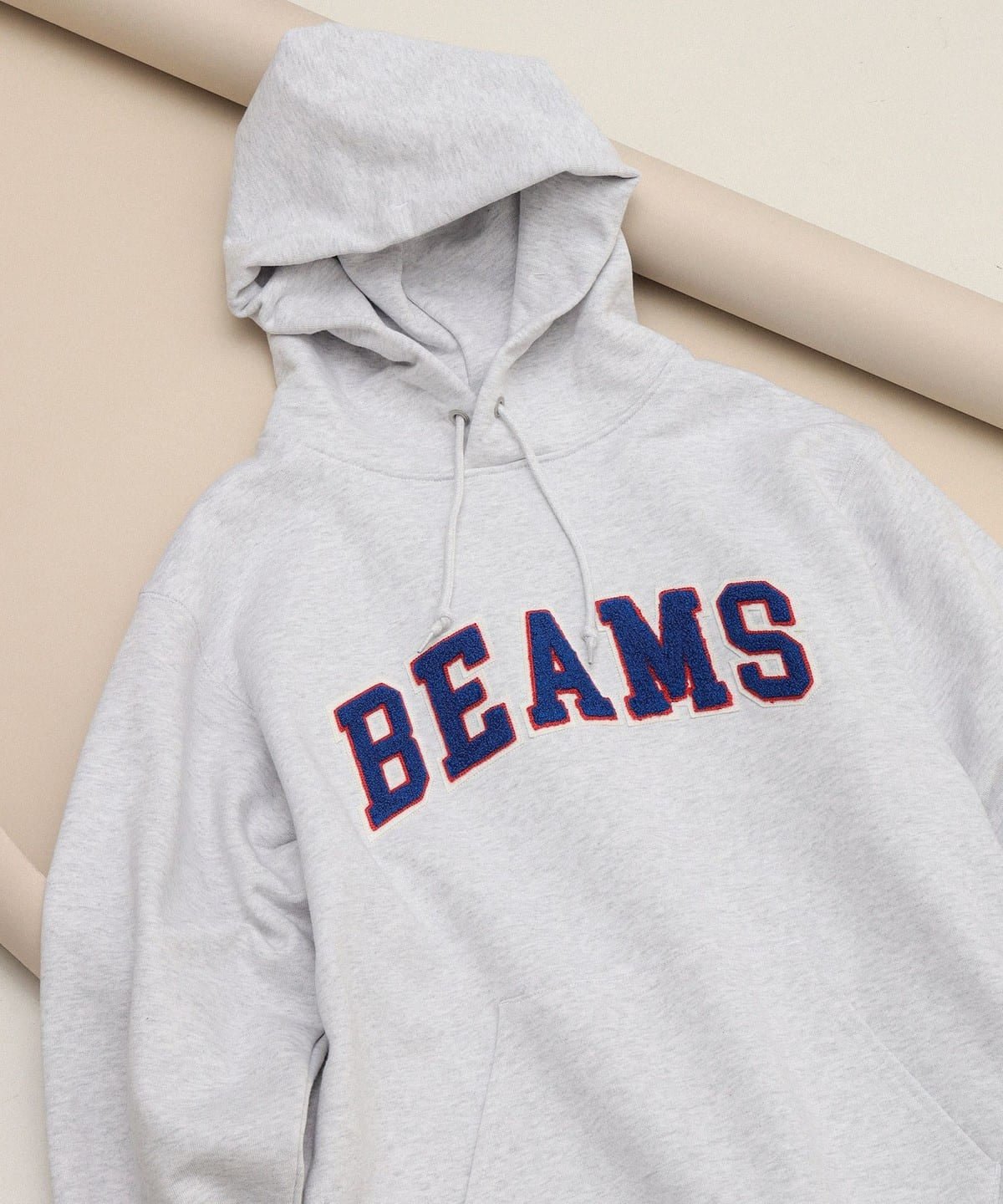 Beams毛巾繡字Hoodies(團購) - jbh852