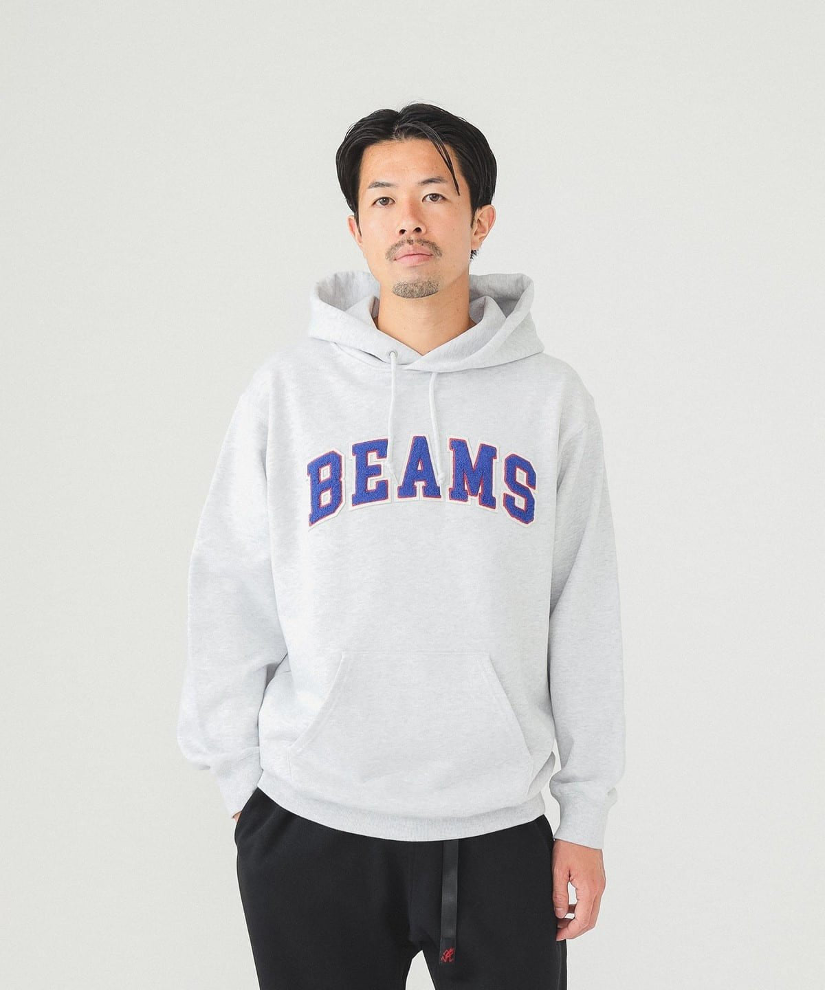 Beams毛巾繡字Hoodies(團購) - jbh852