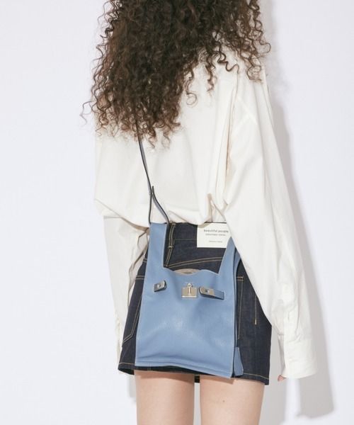 Beautiful People手提斜揹兩用真皮袋(團購) - jbh852