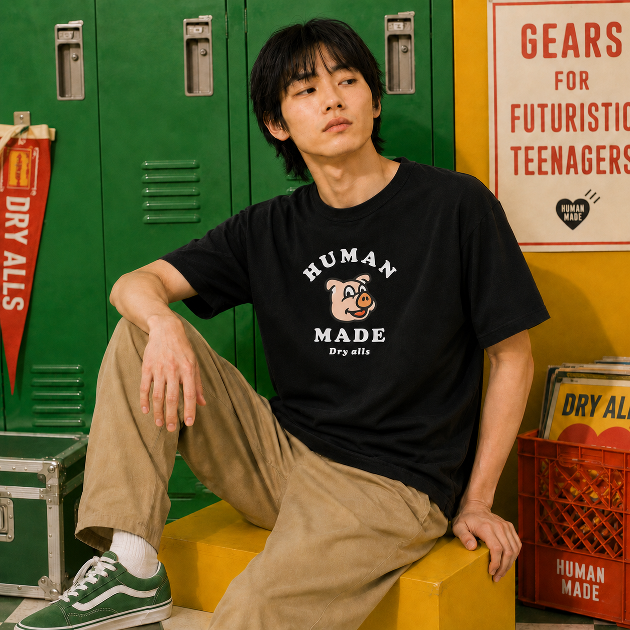Human Made豬仔Print Tee(團購)