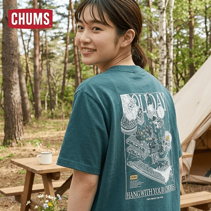CHUMS Hang with your chums印花Tee(團購) - jbh852