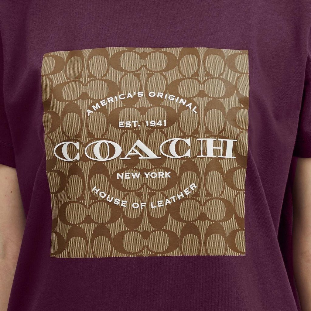 Coach 四方格經典Logo T - shirt(團購) - jbh852