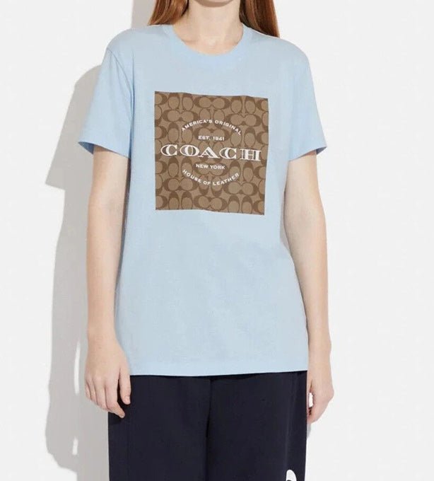 Coach 四方格經典Logo T - shirt(團購) - jbh852