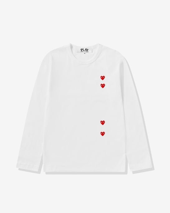 Comme des Garçons CDG 川久保玲4心心長袖衫(團購) - jbh852