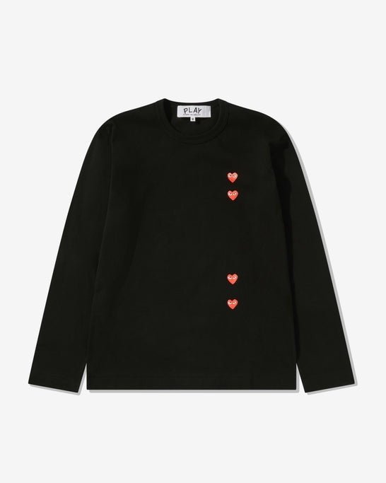 Comme des Garçons CDG 川久保玲4心心長袖衫(團購) - jbh852