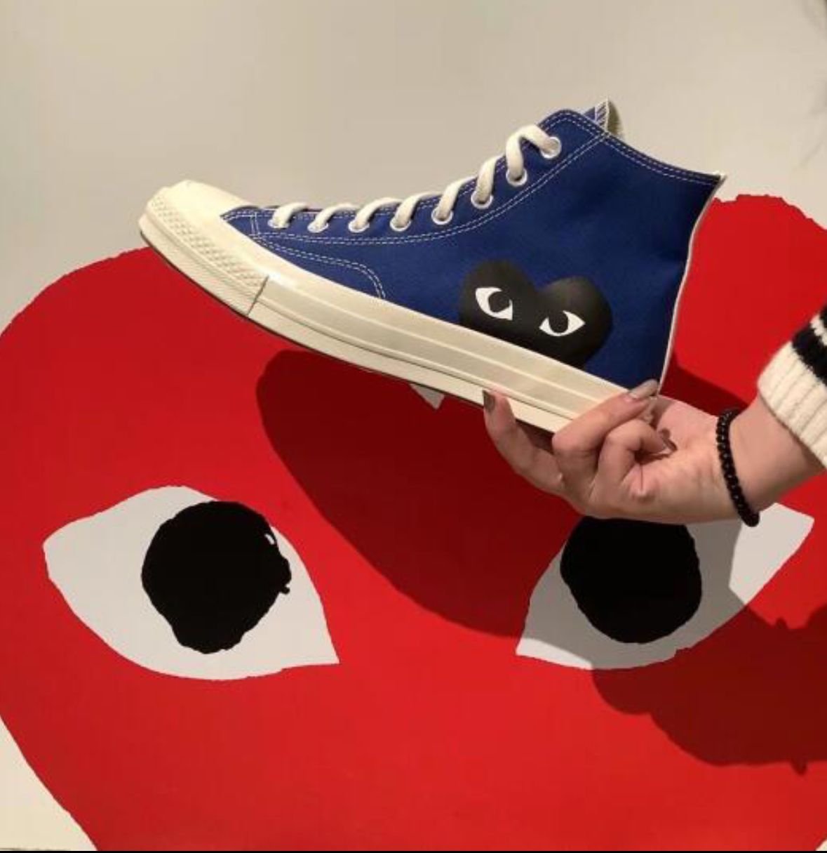 Converse x Comme des Garçons聯名高筒波鞋(團購) - jbh852