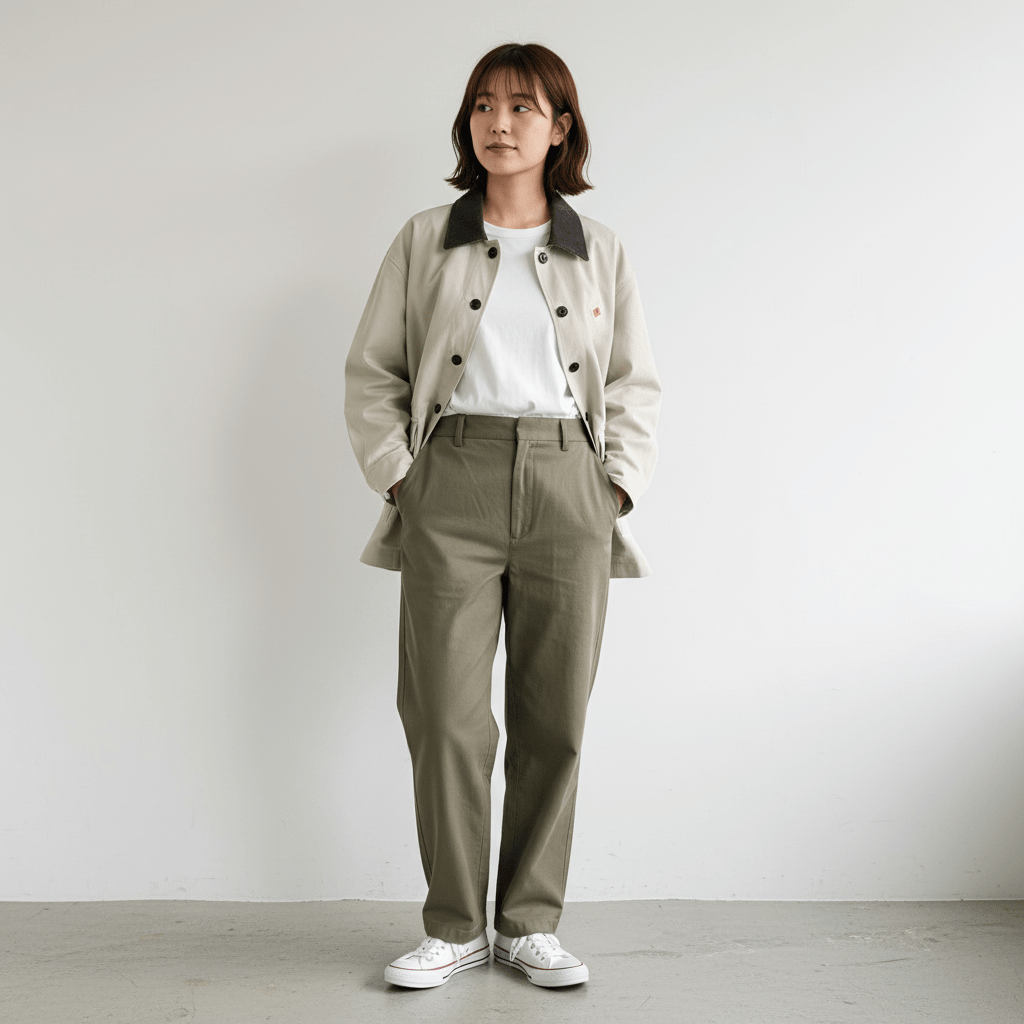 Danton絨領中長款外套(團購) - jbh852