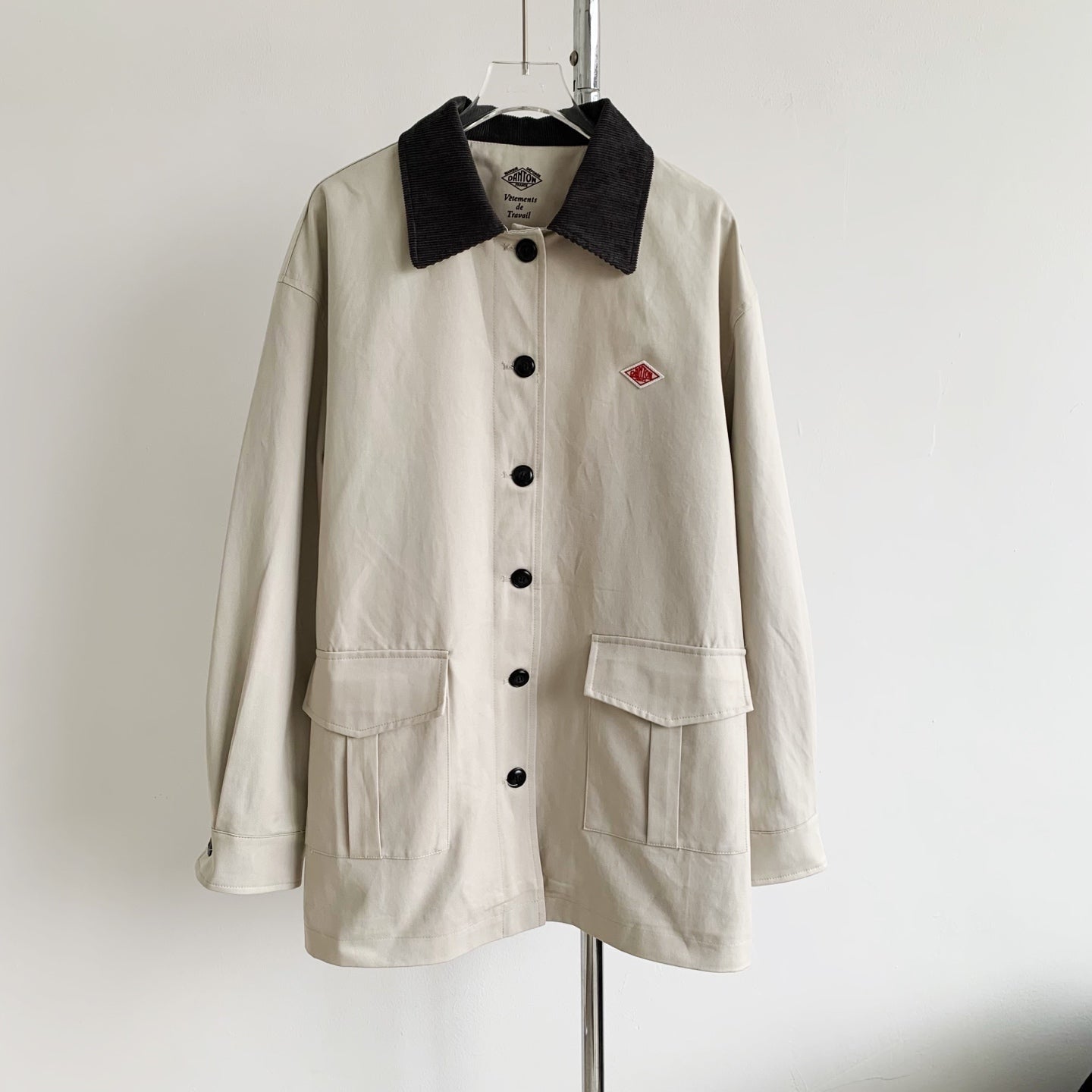 Danton絨領中長款外套(團購) - jbh852