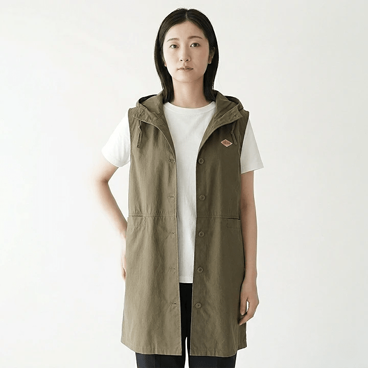 Danton長款無袖連帽外套(團購) - jbh852