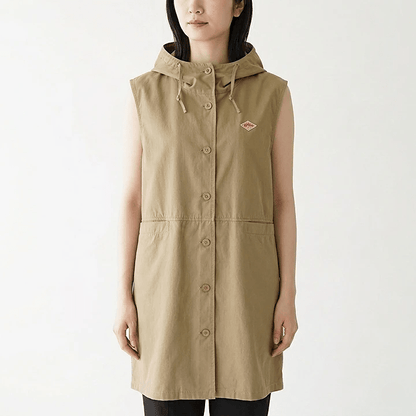 Danton長款無袖連帽外套(團購) - jbh852