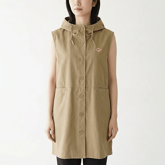 Danton長款無袖連帽外套(團購) - jbh852