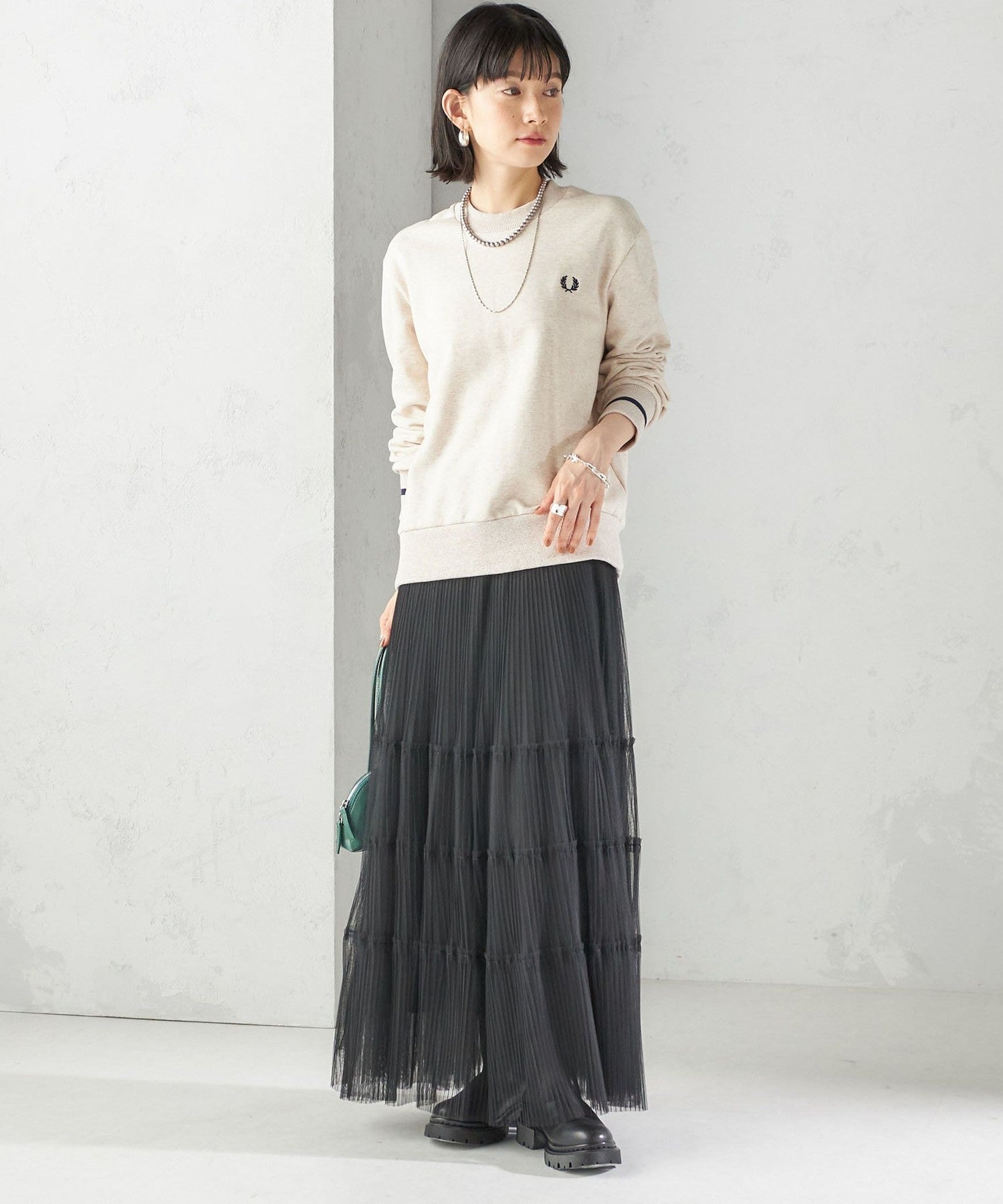 Fred Perry單線袖口衛衣(團購) - jbh852