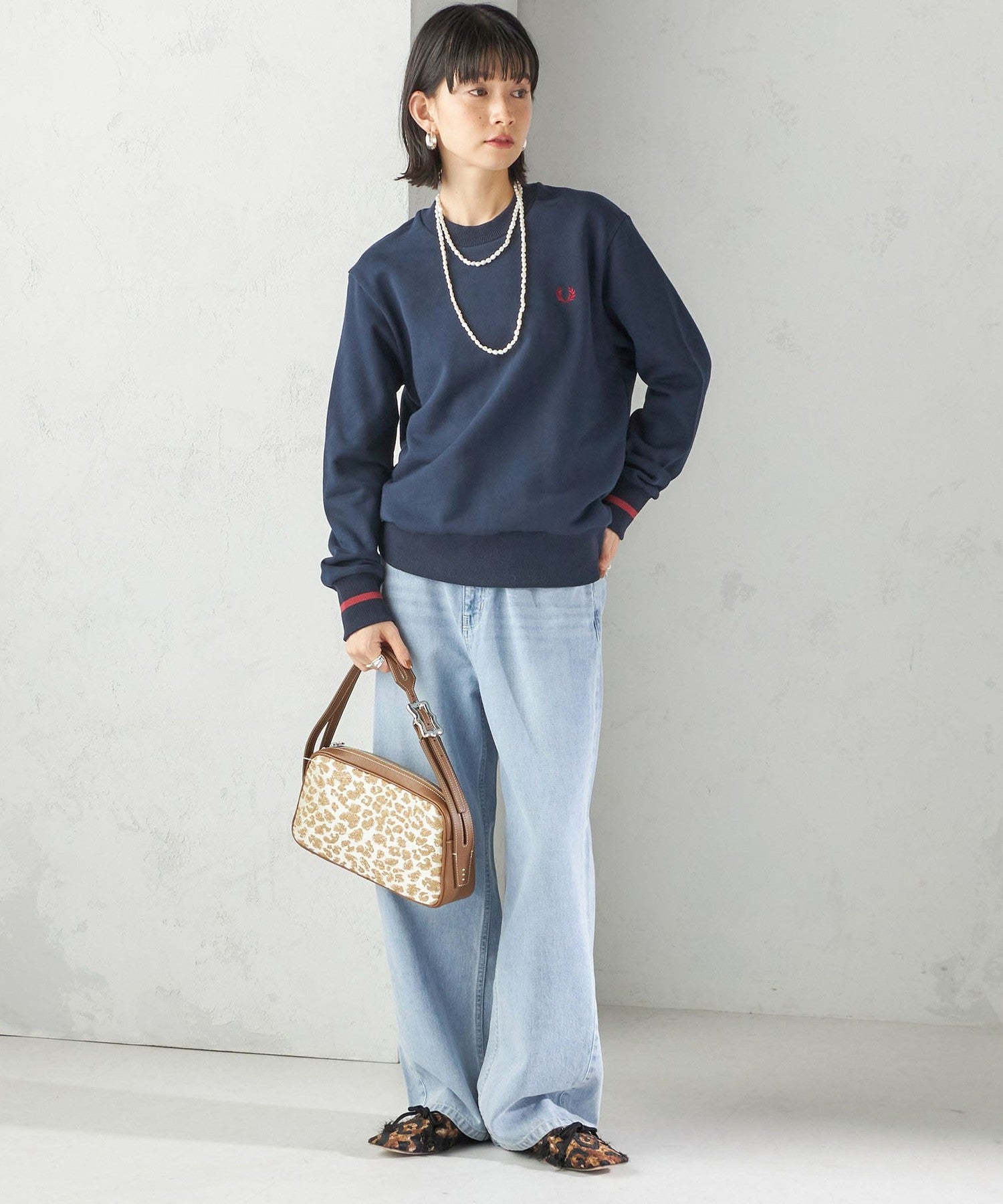 Fred Perry單線袖口衛衣(團購) - jbh852