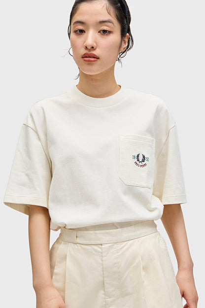 Fred Perry 1952心口袋鬆身Tee(團購) - jbh852