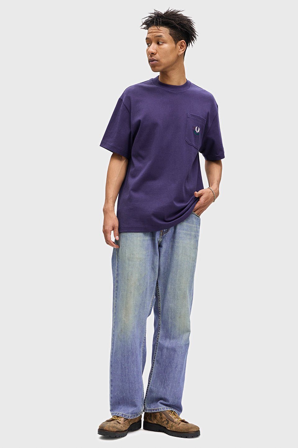 Fred Perry 1952心口袋鬆身Tee(團購) - jbh852