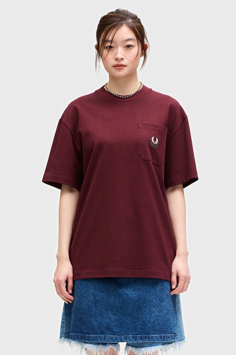 Fred Perry 1952心口袋鬆身Tee(團購) - jbh852