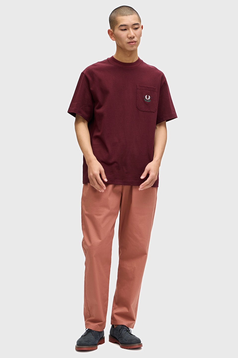 Fred Perry 1952心口袋鬆身Tee(團購) - jbh852