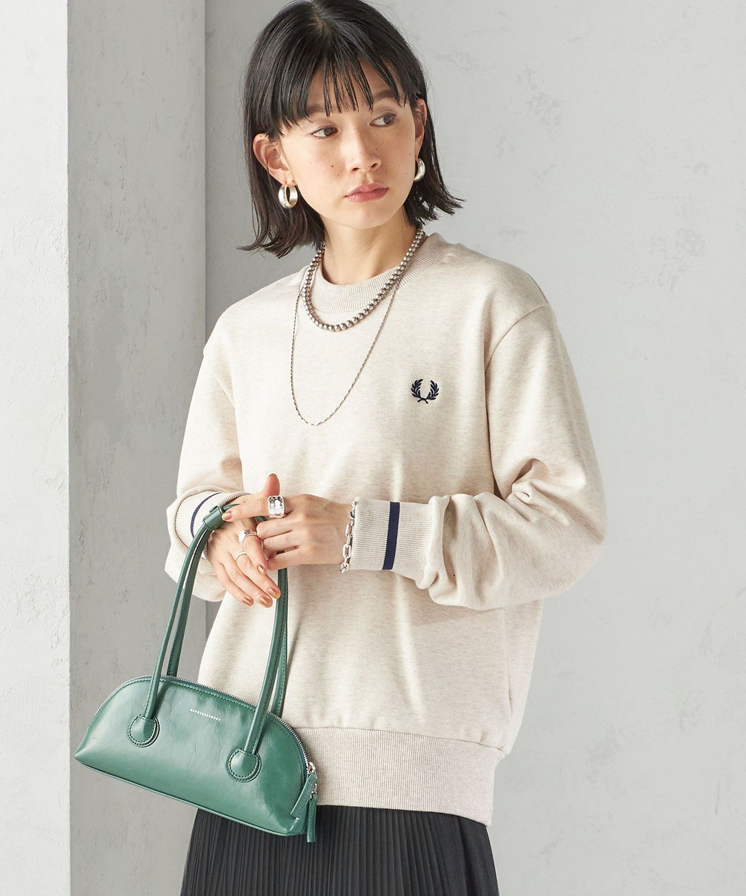 Fred Perry單線袖口衛衣(團購) - jbh852