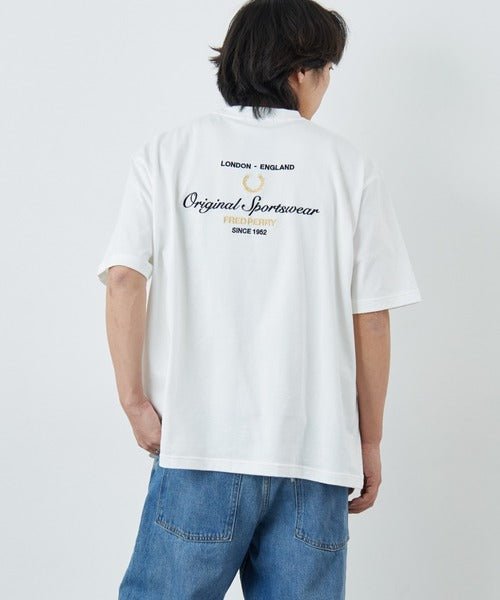Fred Perry 26年新款前後刺輕薄Tee(團購) - jbh852