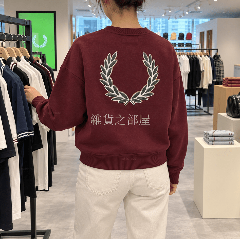Fred Perry背面大月桂衛衣(團購) - jbh852