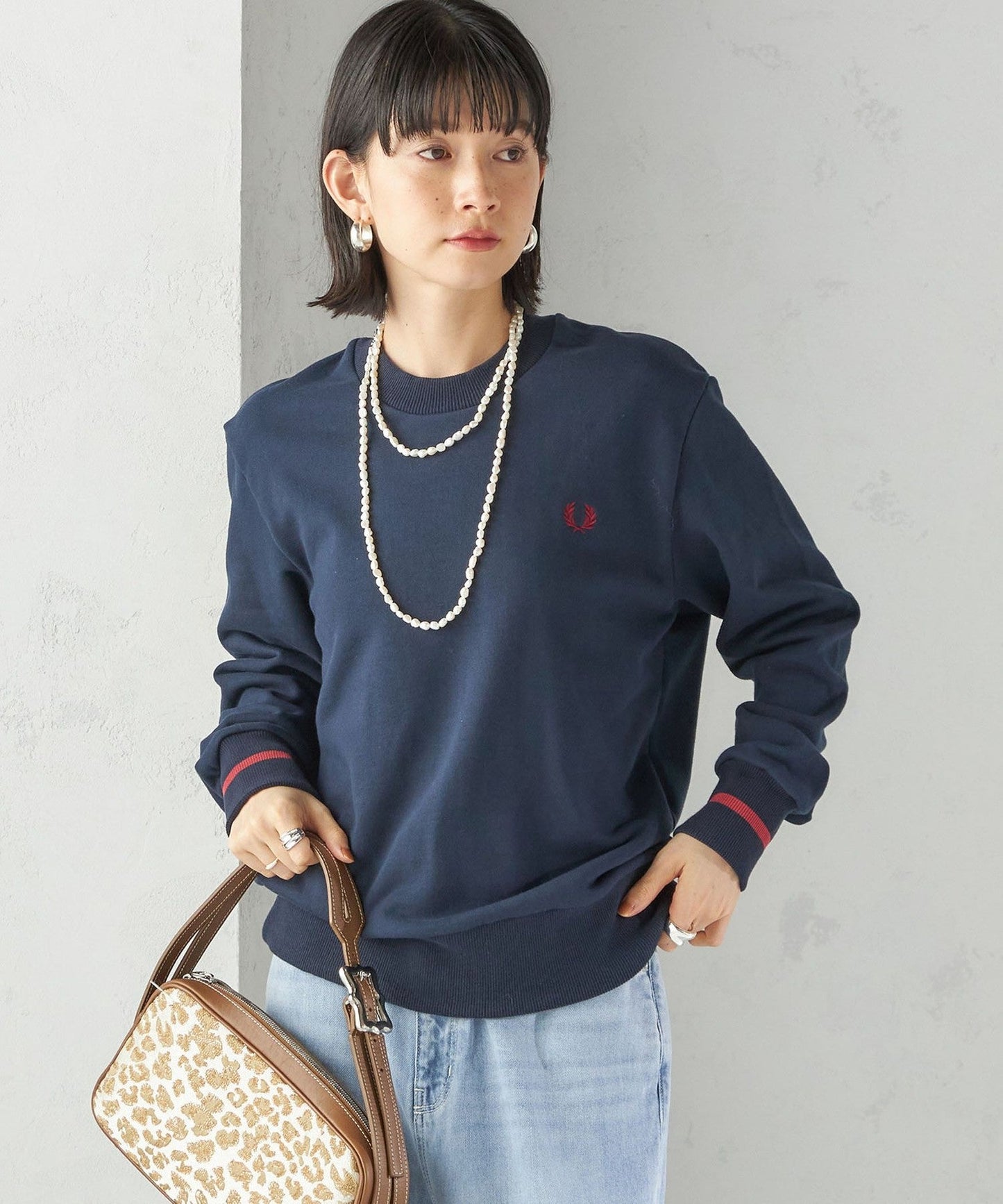 Fred Perry單線袖口衛衣(團購) - jbh852