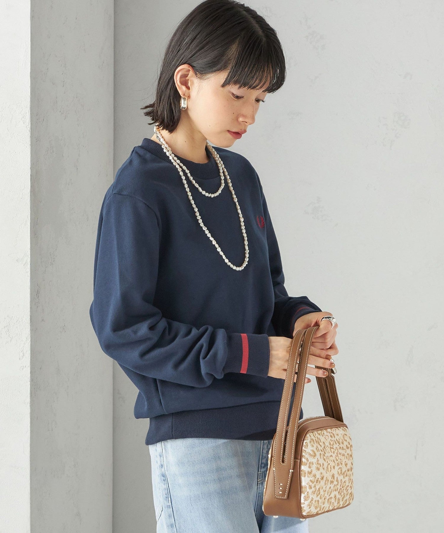 Fred Perry單線袖口衛衣(團購) - jbh852