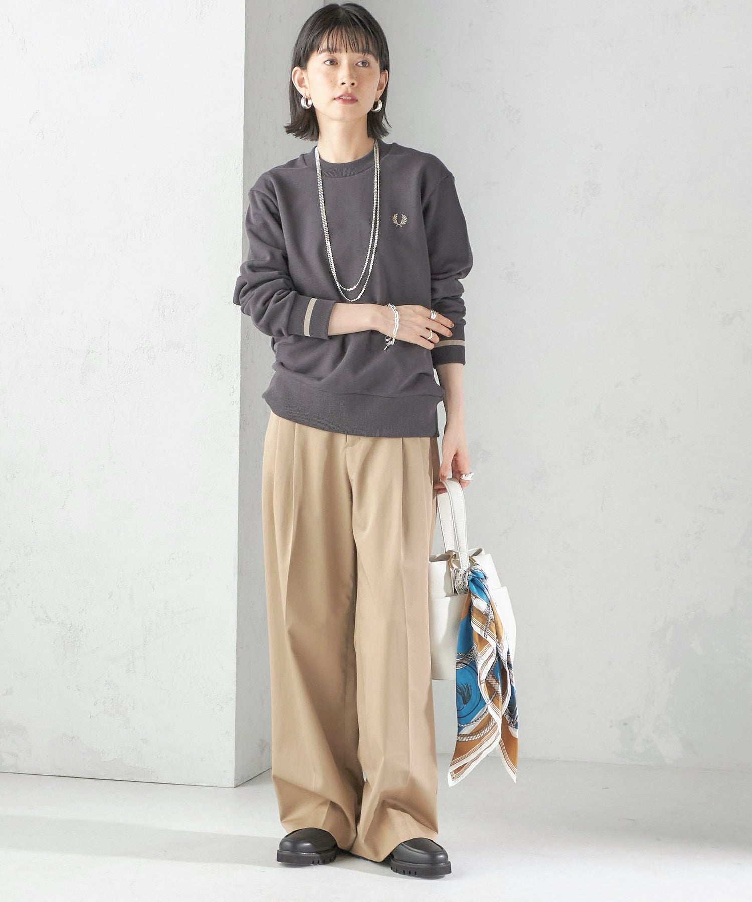 Fred Perry單線袖口衛衣(團購) - jbh852