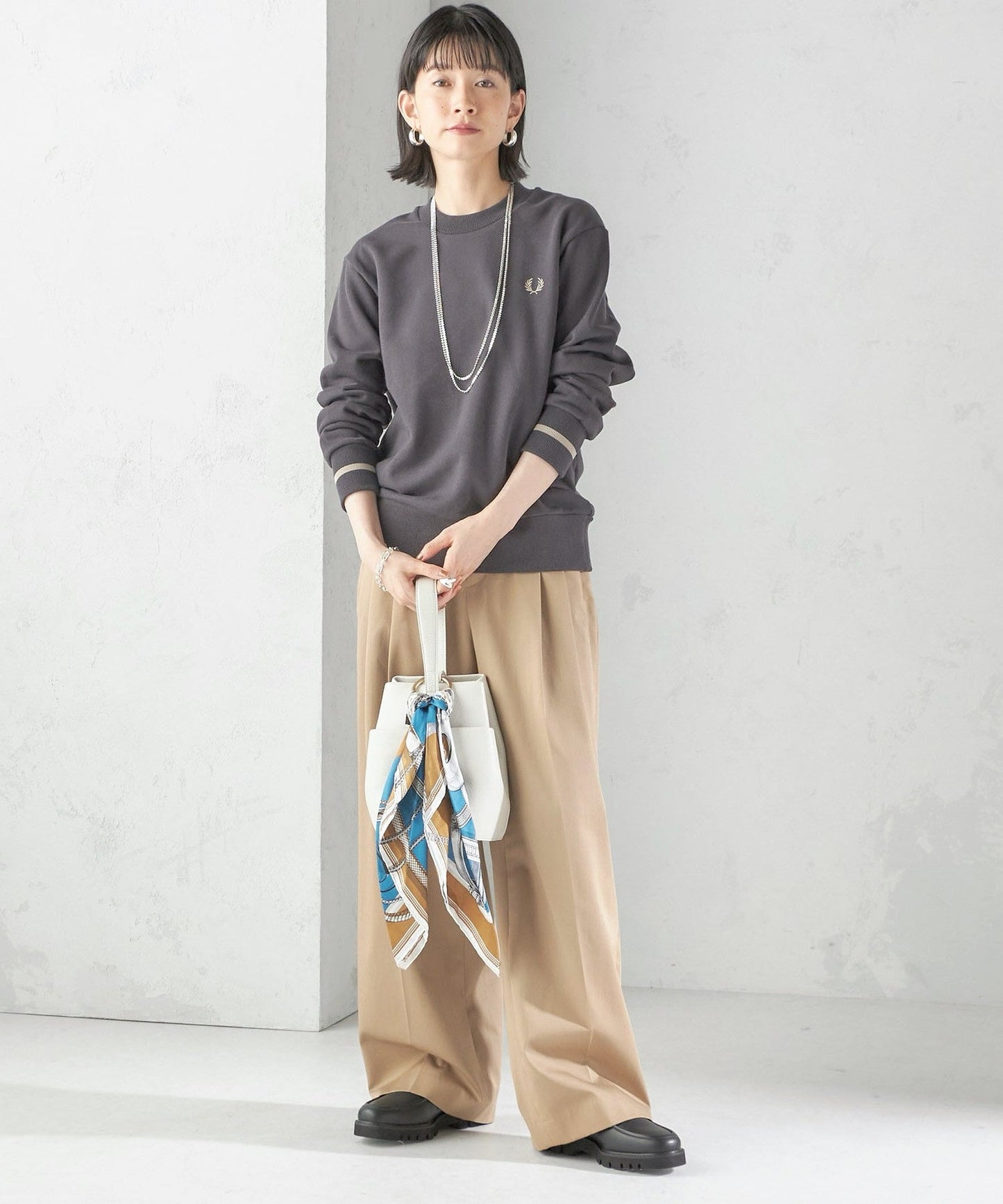 Fred Perry單線袖口衛衣(團購) - jbh852