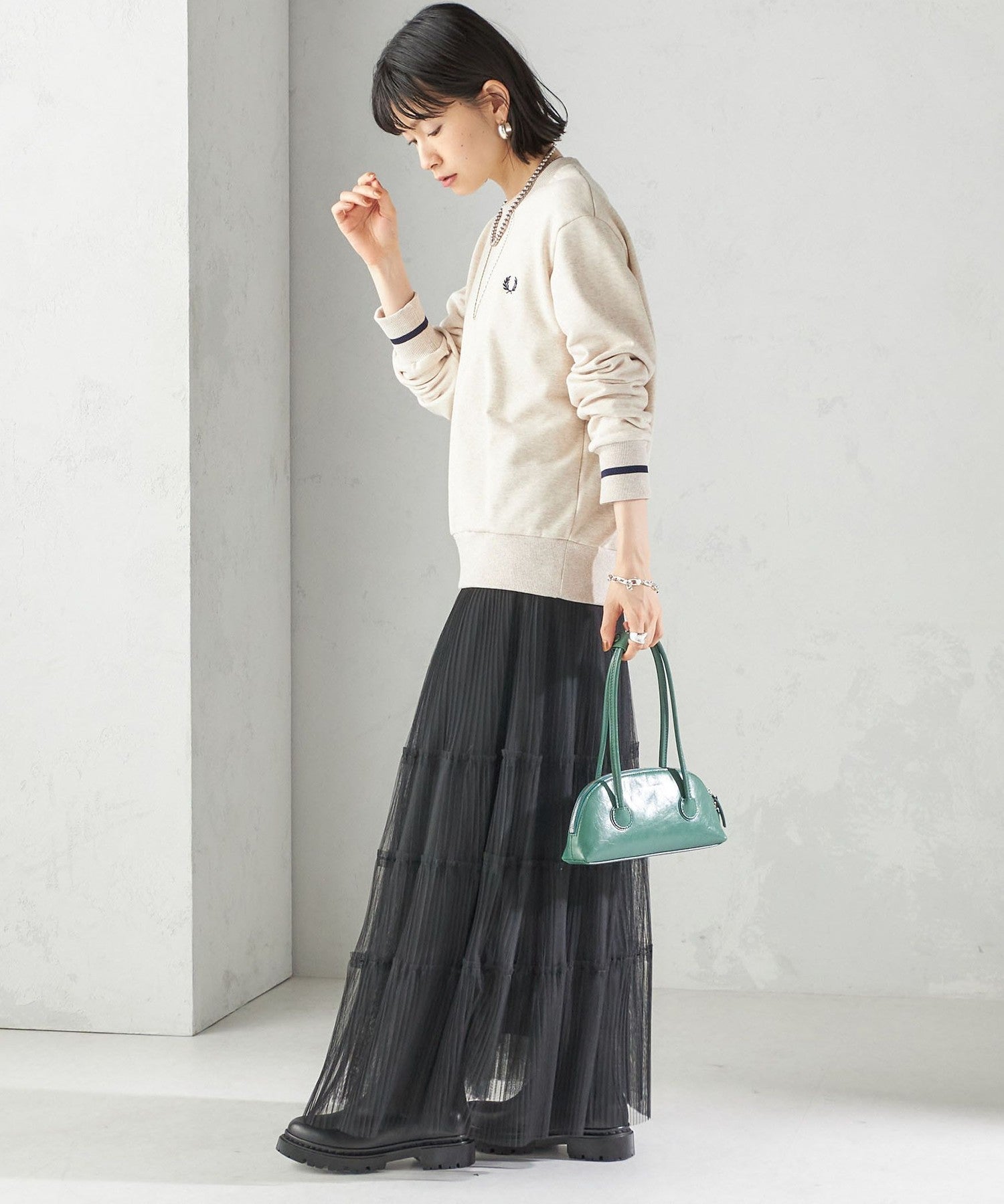 Fred Perry單線袖口衛衣(團購) - jbh852