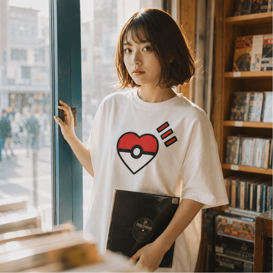 Human Made x Pokemon心形精靈球Tee(團購) - jbh852