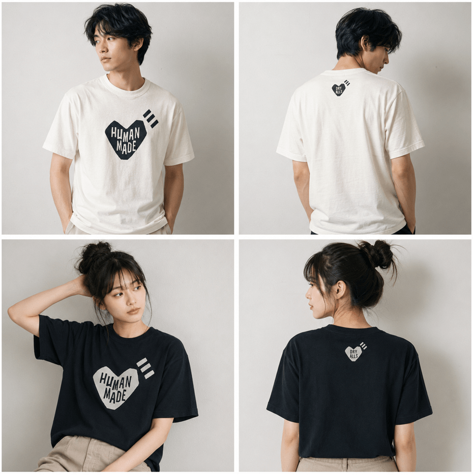 Human Made心口Logo Tee(團購) - jbh852