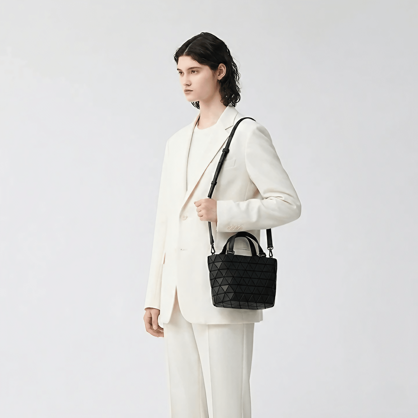 ISSEY MIYAKE CRYSTAL拉鏈兩用袋(團購) - jbh852