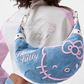 牛仔刺繡大頭Kitty袋(團購) - jbh852