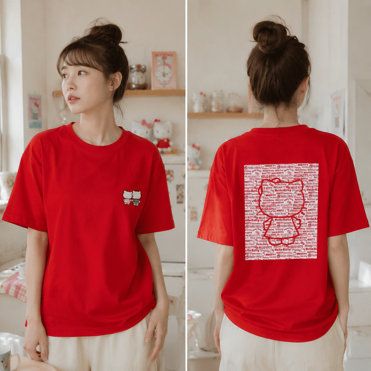 Kitty x FREAK'S STORE 短袖Tee( - jbh852