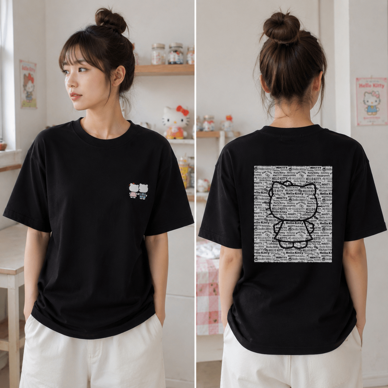 Kitty x FREAK'S STORE 短袖Tee( - jbh852