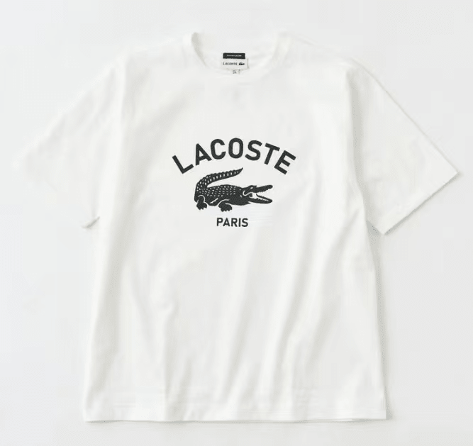 Lacoste Paris 復古印花短袖 Tee(團購) - jbh852