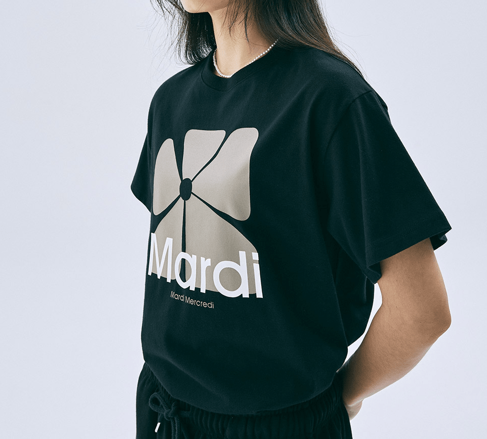 MARDI MERCREDI 26年款四方花Tee(團購) - jbh852