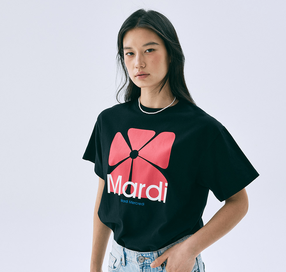 MARDI MERCREDI 26年款四方花Tee(團購) - jbh852