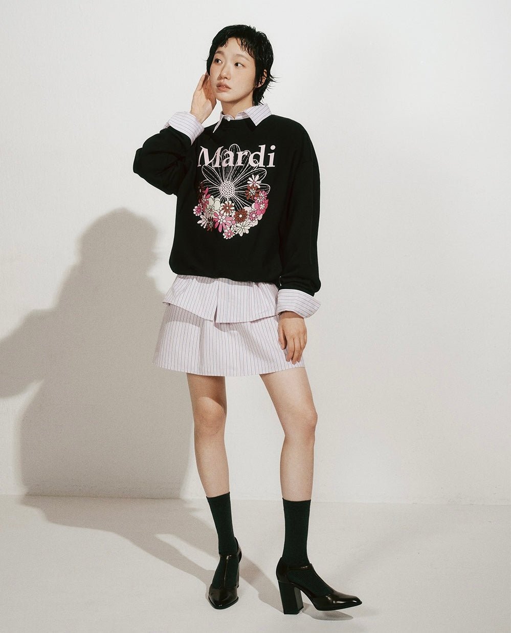 MARDI MERCREDI小花園系列衛衣(團購) - jbh852