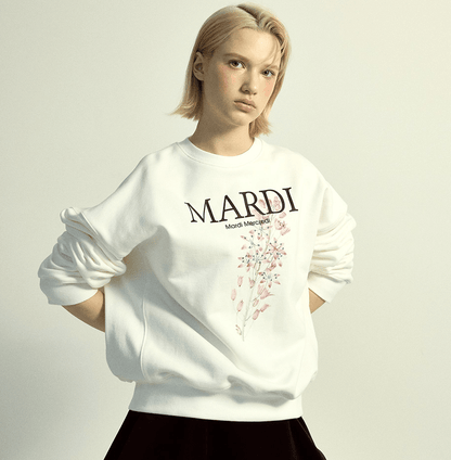 MARDI MERCREDI最新花卉主題衛衣(團購) - jbh852