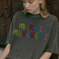 MARDI MERCREDI彩虹橫字鬆身T(團購) - jbh852