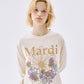 MARDI MERCREDI小花園系列淺色長袖Tee(團購) - jbh852