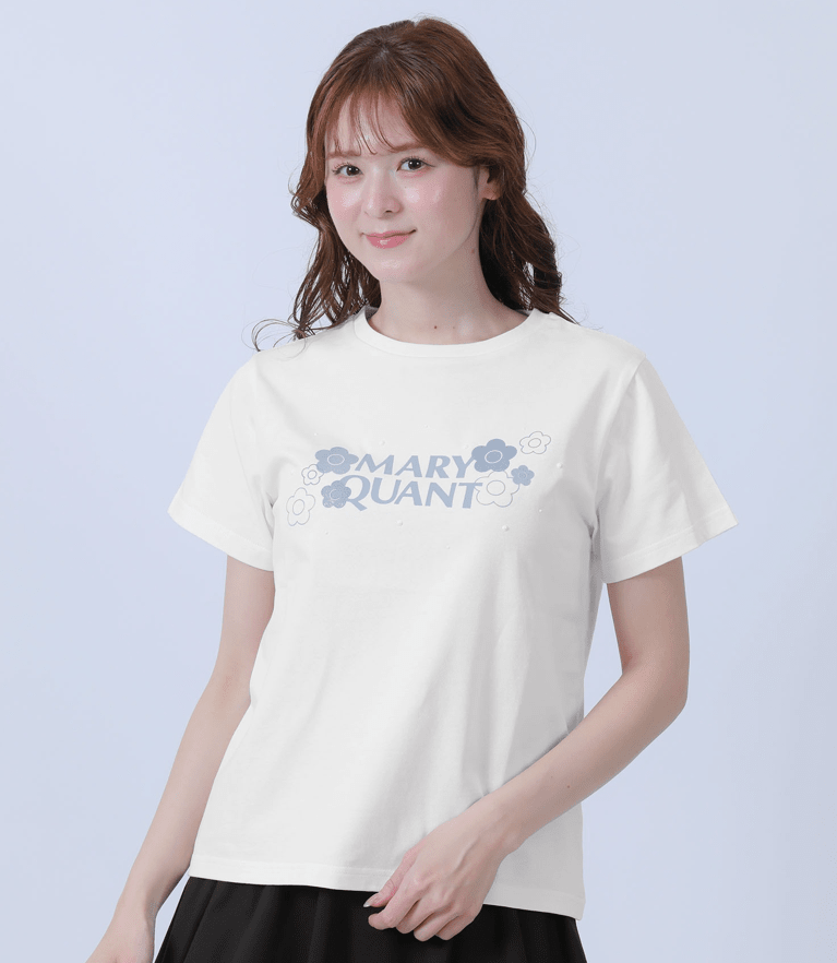 Mary Quant 26新花Logo Tee(團購) - jbh852
