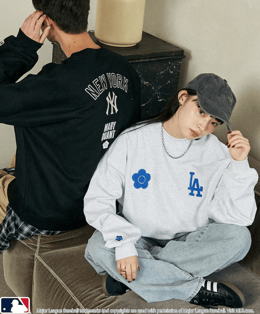 MLB x Mary Quant 聯乘系列印花衛衣(團購) - jbh852