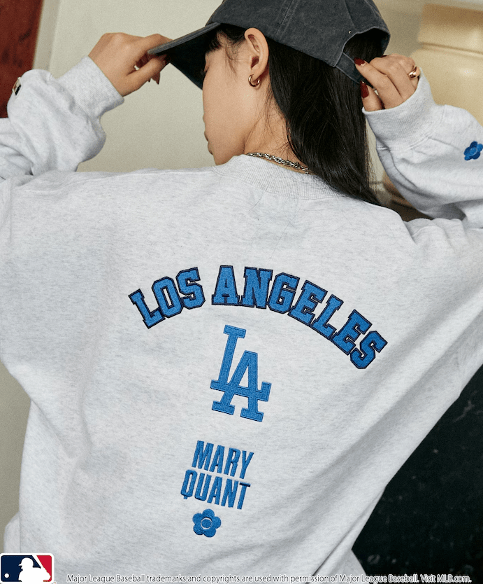 MLB x Mary Quant 聯乘系列印花衛衣(團購) - jbh852
