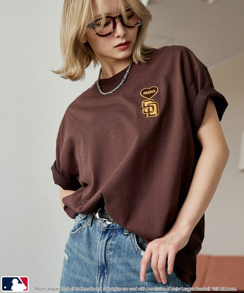MLB別注心型logo Tee(團購) - jbh852
